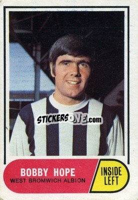 Sticker Bobby Hope - Footballers 1969-1970
 n. 21 - A&BC