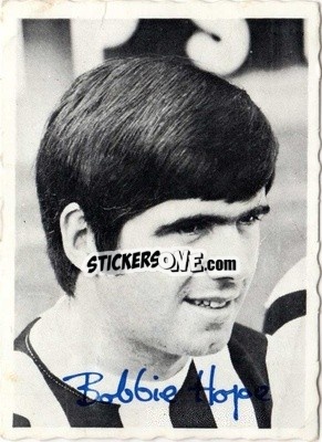 Sticker Bobby Hope - Footballers 1969-1970
 n. CCP21 - A&BC