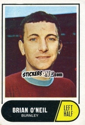 Sticker Brian O'Neil - Footballers 1969-1970
 n. 115 - A&BC