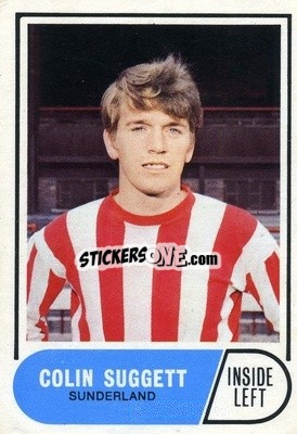 Sticker Colin Suggett  - Footballers 1969-1970
 n. 54a - A&BC