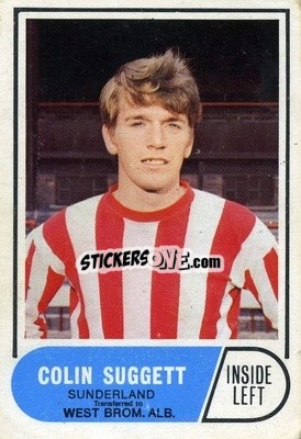 Sticker Colin Suggett  - Footballers 1969-1970
 n. 54b - A&BC