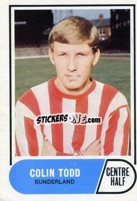 Sticker Colin Todd - Footballers 1969-1970
 n. 41 - A&BC