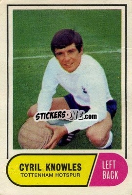 Cromo Cyril Knowles - Footballers 1969-1970
 - A&BC