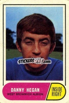 Sticker Danny Hegan - Footballers 1969-1970
 n. 140 - A&BC