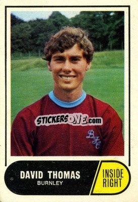 Sticker Dave Thomas - Footballers 1969-1970
 n. 163 - A&BC