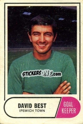 Sticker David Best - Footballers 1969-1970
 - A&BC