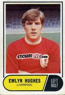 Figurina Emlyn Hughes - Footballers 1969-1970
 n. 49 - A&BC