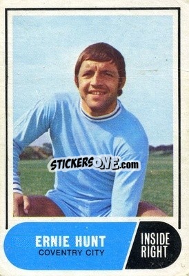 Cromo Ernie Hunt - Footballers 1969-1970
 n. 68 - A&BC