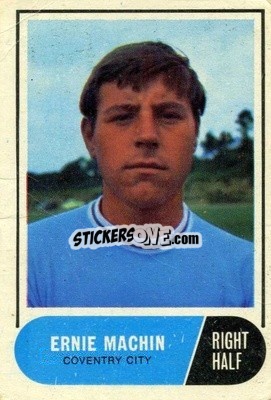 Cromo Ernie Machin - Footballers 1969-1970
 n. 135 - A&BC