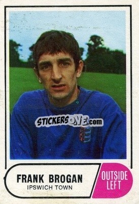 Sticker Frank Brogan - Footballers 1969-1970
 n. 78 - A&BC
