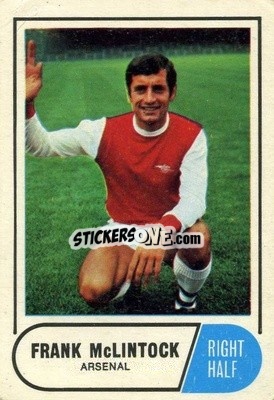 Sticker Frank McLintock  - Footballers 1969-1970
 n. 132a - A&BC