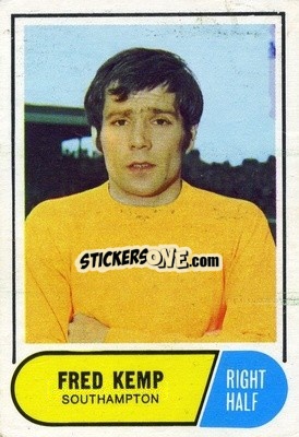 Sticker Fred Kemp - Footballers 1969-1970
 n. 75 - A&BC