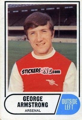 Sticker George Armstrong - Footballers 1969-1970
 n. 46 - A&BC