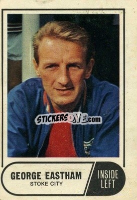 Sticker George Eastham - Footballers 1969-1970
 n. 166 - A&BC