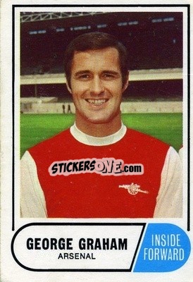 Sticker George Graham - Footballers 1969-1970
 n. 70 - A&BC