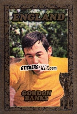 Sticker Gordon Banks - Footballers 1969-1970
 n. WCF3 - A&BC