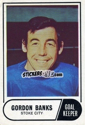 Sticker Gordon Banks - Footballers 1969-1970
 n. 104 - A&BC