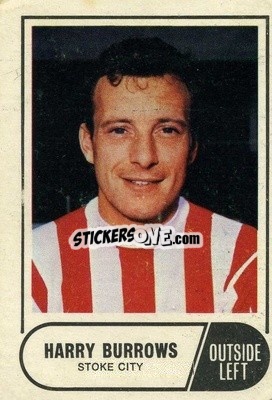 Sticker Harry Burrows - Footballers 1969-1970
 n. 157 - A&BC