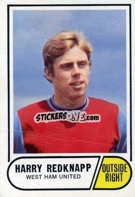 Sticker Harry Redknapp - Footballers 1969-1970
 n. 60 - A&BC