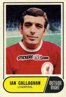 Sticker Ian Callaghan - Footballers 1969-1970
 - A&BC
