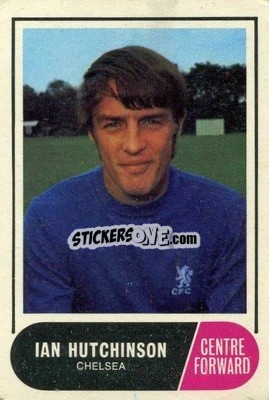 Sticker Ian Hutchinson - Footballers 1969-1970
 n. 153 - A&BC