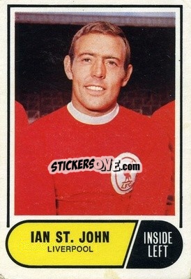 Sticker Ian St. John - Footballers 1969-1970
 n. 63 - A&BC