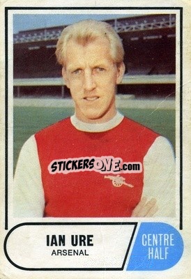 Sticker Ian Ure - Footballers 1969-1970
 n. 59 - A&BC