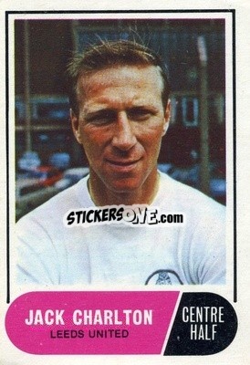 Sticker Jack Charlton - Footballers 1969-1970
 n. 98 - A&BC