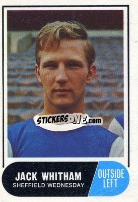 Sticker Jack Whitham - Footballers 1969-1970
 n. 79 - A&BC
