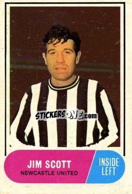Cromo Jim Scott - Footballers 1969-1970
 n. 77 - A&BC