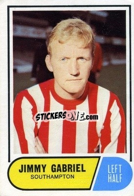 Sticker Jimmy Gabriel - Footballers 1969-1970
 n. 61 - A&BC