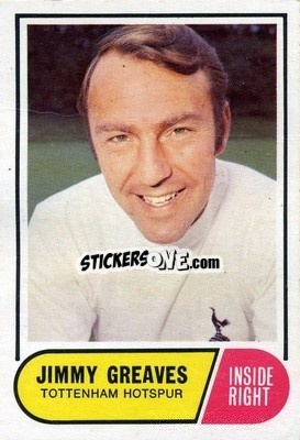 Sticker Jimmy Greaves - Footballers 1969-1970
 n. 28 - A&BC