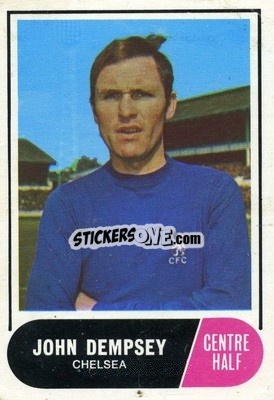 Figurina John Dempsey - Footballers 1969-1970
 n. 105 - A&BC