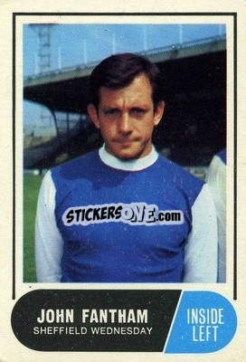 Cromo John Fantham - Footballers 1969-1970
 n. 154 - A&BC