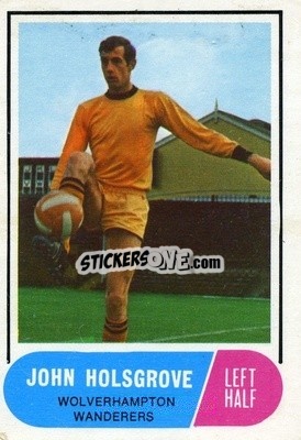 Sticker John Holsgrove - Footballers 1969-1970
 - A&BC