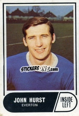 Sticker John Hurst - Footballers 1969-1970
 n. 56 - A&BC