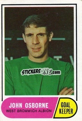 Sticker John Osborne - Footballers 1969-1970
 n. 113 - A&BC