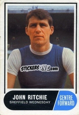 Cromo John Ritchie - Footballers 1969-1970
 n. 30 - A&BC