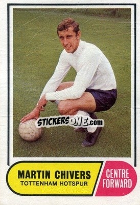 Sticker Martin Chivers - Footballers 1969-1970
 n. 44 - A&BC