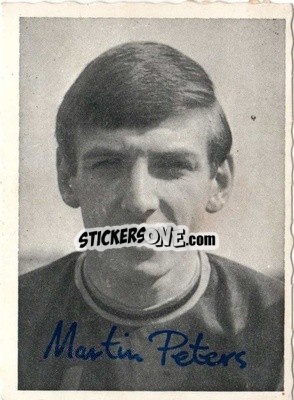 Sticker Martin Peters - Footballers 1969-1970
 n. CCP6 - A&BC
