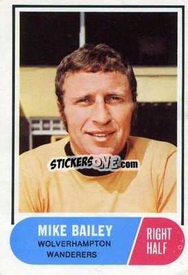 Sticker Mike Bailey - Footballers 1969-1970
 n. 40 - A&BC