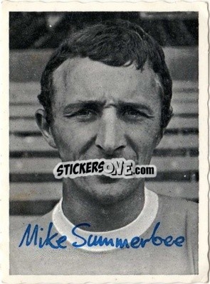 Sticker Mike Summerbee - Footballers 1969-1970
 n. CCP3 - A&BC
