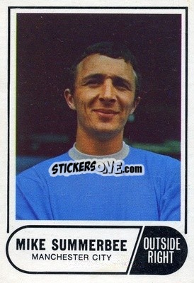 Sticker Mike Summerbee - Footballers 1969-1970
 n. 80 - A&BC