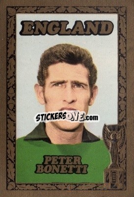 Sticker Peter Bonetti - Footballers 1969-1970
 n. WCF5 - A&BC