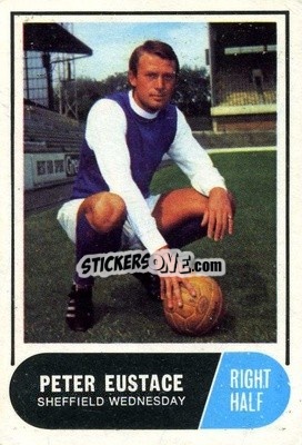 Cromo Peter Eustace - Footballers 1969-1970
 n. 136 - A&BC