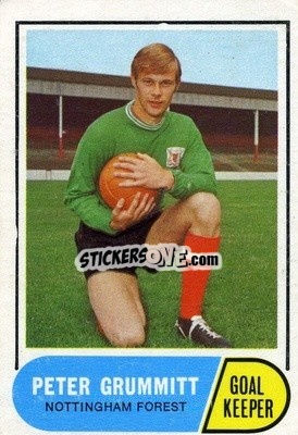 Sticker Peter Grummitt - Footballers 1969-1970
 - A&BC