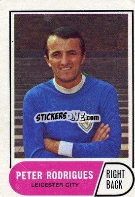 Sticker Peter Rodrigues - Footballers 1969-1970
 - A&BC