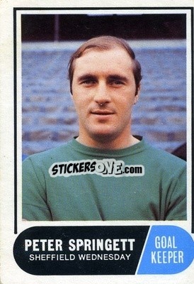 Cromo Peter Springett - Footballers 1969-1970
 - A&BC