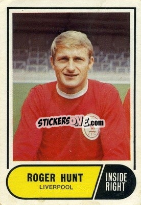 Sticker Roger Hunt - Footballers 1969-1970
 n. 12 - A&BC
