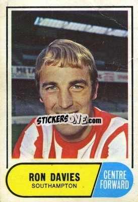 Sticker Ron Davies - Footballers 1969-1970
 n. 83 - A&BC